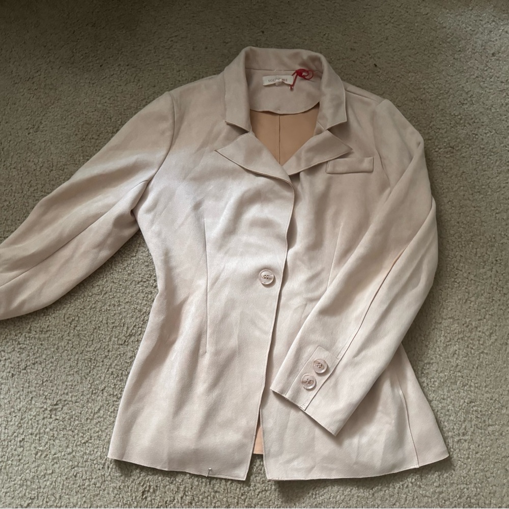Solitaire Light Cream Women's Blazer